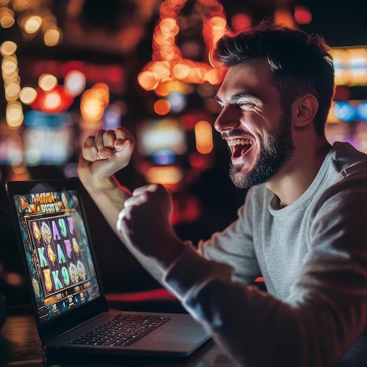 Tampilan meja French Roulette dengan tata letak klasik Eropa dan chip kasino